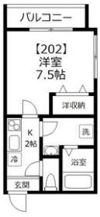 プレジオ亀沢の間取り画像