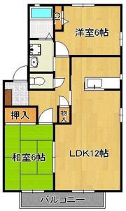 アージュトキワの間取り画像