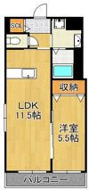 アセンション御開の間取り画像