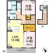 フォアモストの間取り画像