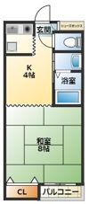 アベニール平佐の間取り画像