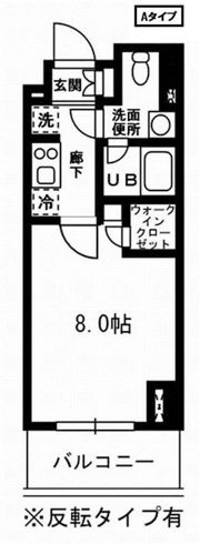 レジディア杉並方南町の間取り画像