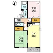セジュール岡本 D棟の間取り画像