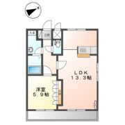 リバーサイドビューの間取り画像