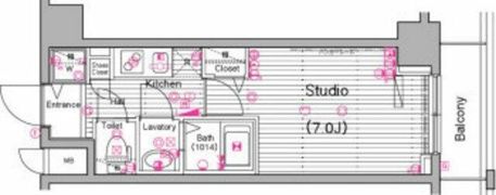 グランド・ガーラ横濱山下町の間取り画像