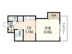 カーサ楠木の間取り画像