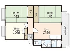 第2仁井田マンションの間取り画像