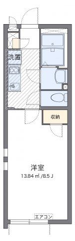 クレイノPOCKET PARKの間取り画像