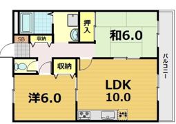 ラフィーネ山科の間取り画像
