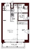 コリドールベルエアの間取り画像