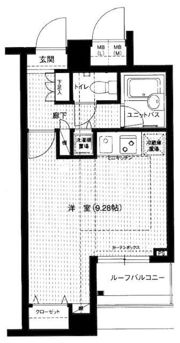メインステージ青山の間取り画像