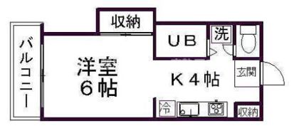 第二スカイハイツの間取り画像