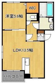 メゾン エパヌイの間取り画像