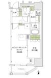ザ・パークハビオ同心プレイスの間取り画像