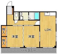 マークハイツ本町の間取り画像
