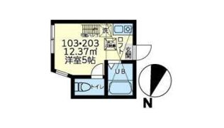 ユナイト衣笠マルセロの瞳の間取り画像