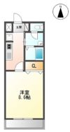 メルヴェーユ新成Aの間取り画像