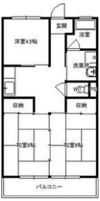 小林マンションの間取り画像