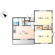 ドルチェ井上 弐番館の間取り画像