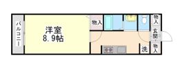 パトリア芦屋の間取り画像