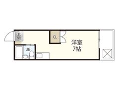 グリーンハイツ河原町の間取り画像
