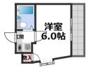 フラットフクハラの間取り画像