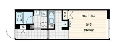 Fullea本町の間取り画像