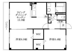フォブールラシュレの間取り画像