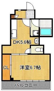 ヴィンテージ南小倉の間取り画像