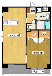 ランドスケープ田崎本町の間取り画像