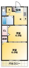 第2ヒルズハウスの間取り画像