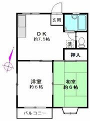 アルバ三浦海岸（旧エンブレム三浦）の間取り画像