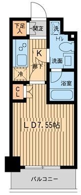 プライムアーバン西武柳沢の間取り画像