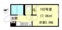 le cocon平井 (ルココン平井)の間取り画像