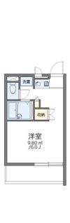 レオパレスシグマ戸坂の間取り画像
