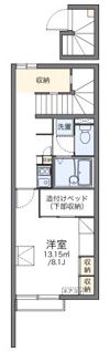 レオパレスアイランドの間取り画像