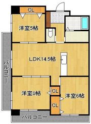 プリンス二番館の間取り画像