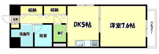 COCO中仙道の間取り画像