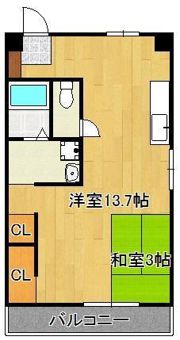 八千代葉山ビルの間取り画像