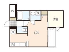 月光南観音五番館の間取り画像