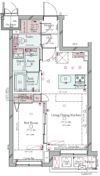 コンシェリア目黒本町 THE RESIDENCEの間取り画像