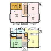 阿部様戸建ての間取り画像