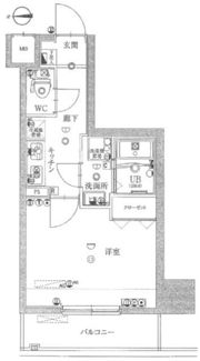 プレステージ西台ステーションフロントの間取り画像
