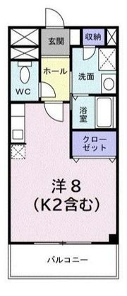 ブルック21の間取り画像