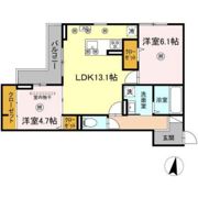 プリモ石井城の間取り画像