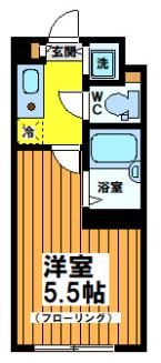 ガーディアン初台の間取り画像