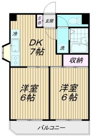 メゾンプルミエールの間取り画像