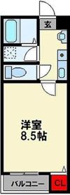 有井ベルエア近大の間取り画像