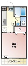 フォレストハイツの間取り画像
