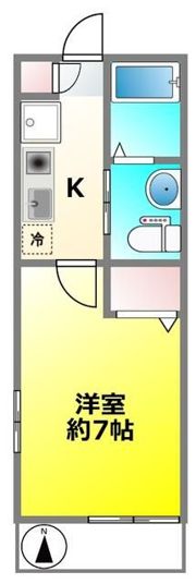 メゾン武蔵野の間取り画像